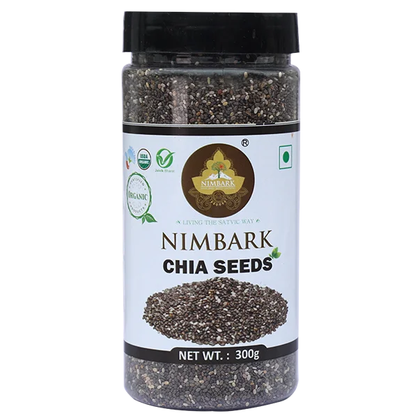 Nimbark Chia Seeds Jar PNG Transparent