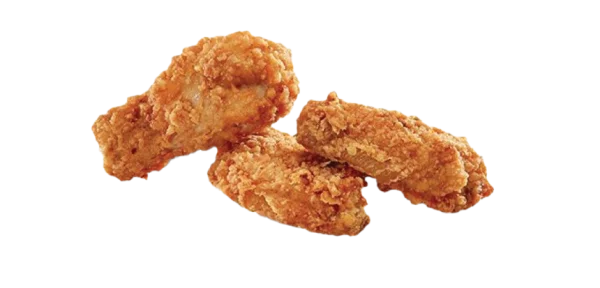 Crispy Fried Chicken Pieces PNG Transparent