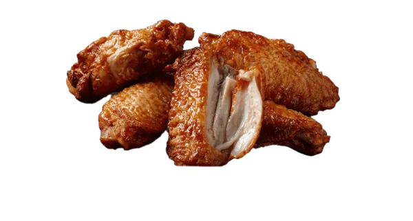 Roasted Chicken Wings PNG Transparent Background