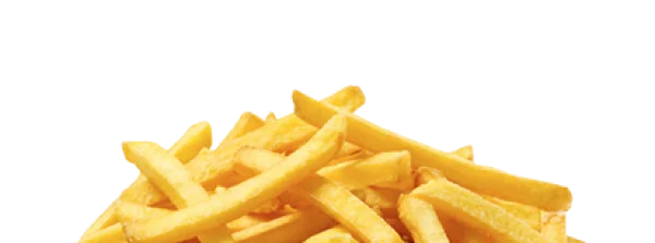 Golden French Fries PNG Transparent Background