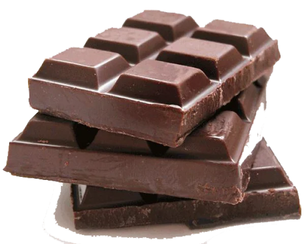 Stacked Dark Chocolate Bars PNG Transparent