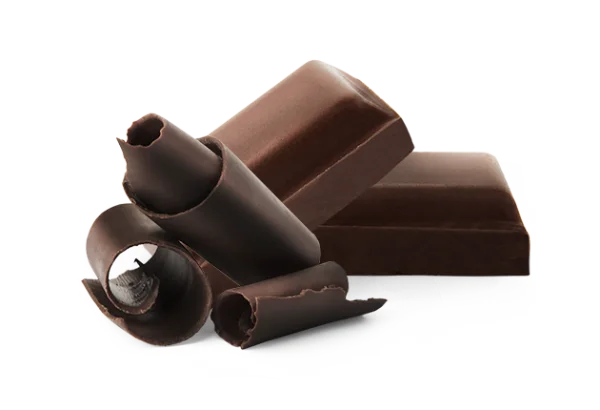 Chocolate Bars and Curls PNG Transparent Background