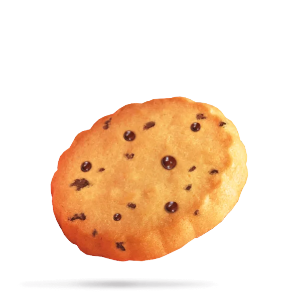 Chocolate Chip Cookie PNG Transparent Background