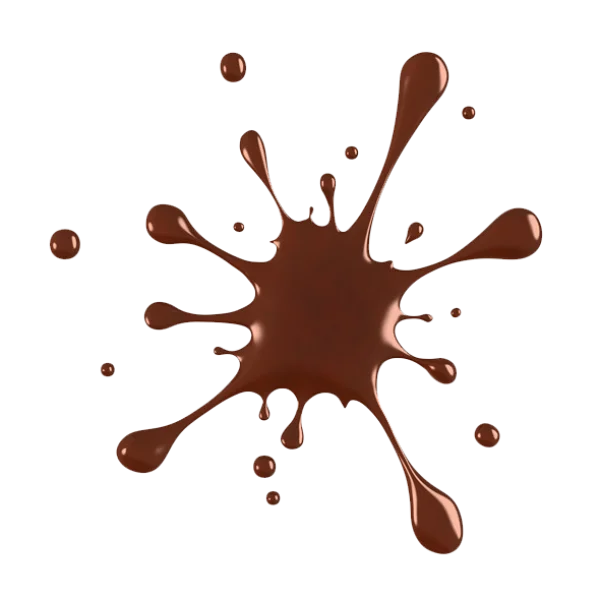 Realistic Chocolate Splash PNG Transparent Background
