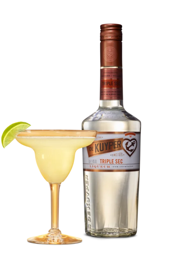 Margarita Cocktail with De Kuyper Triple Sec PNG
