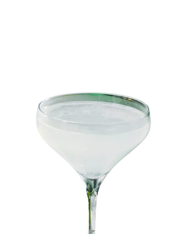 Refreshing Cocktail in Martini Glass PNG Transparent