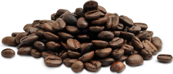 Pile of Roasted Coffee Beans PNG Transparent Background