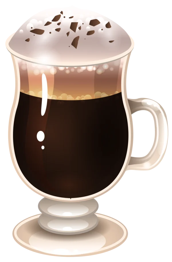 Cappuccino Coffee Mug PNG Transparent Background