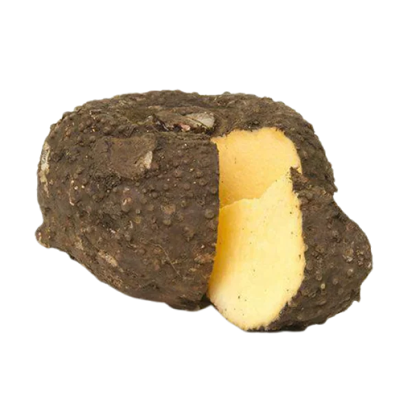 Cut Fresh Yam PNG Transparent Background