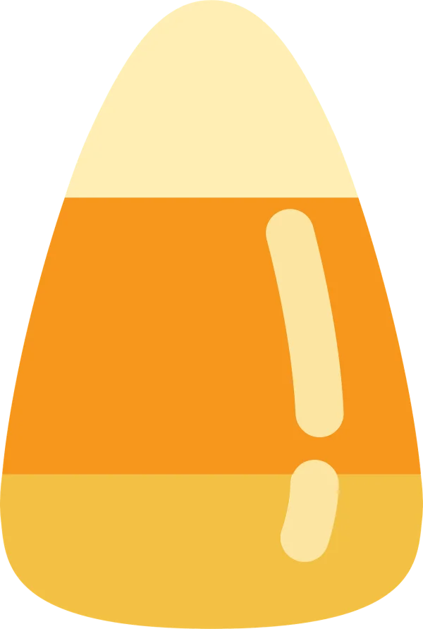 Candy Corn PNG Transparent Background