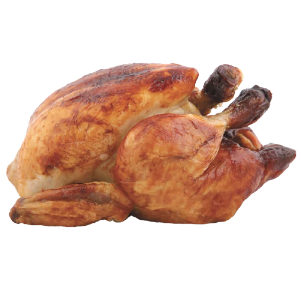 Whole Roasted Chicken PNG Transparent Background