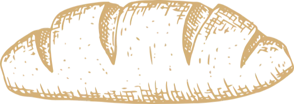 Hand-Drawn Bread Loaf PNG Transparent