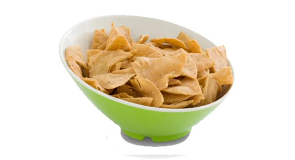 Bowl of Tortilla Chips PNG Transparent Background