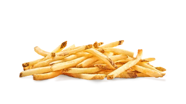 Pile of Golden French Fries PNG Transparent