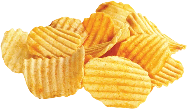 Wavy Potato Chips PNG Transparent Background