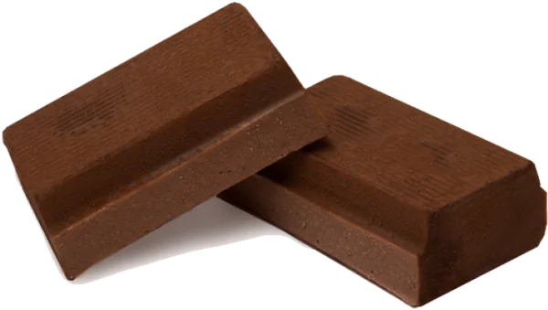 Two Chocolate Bar Pieces PNG Transparent Background