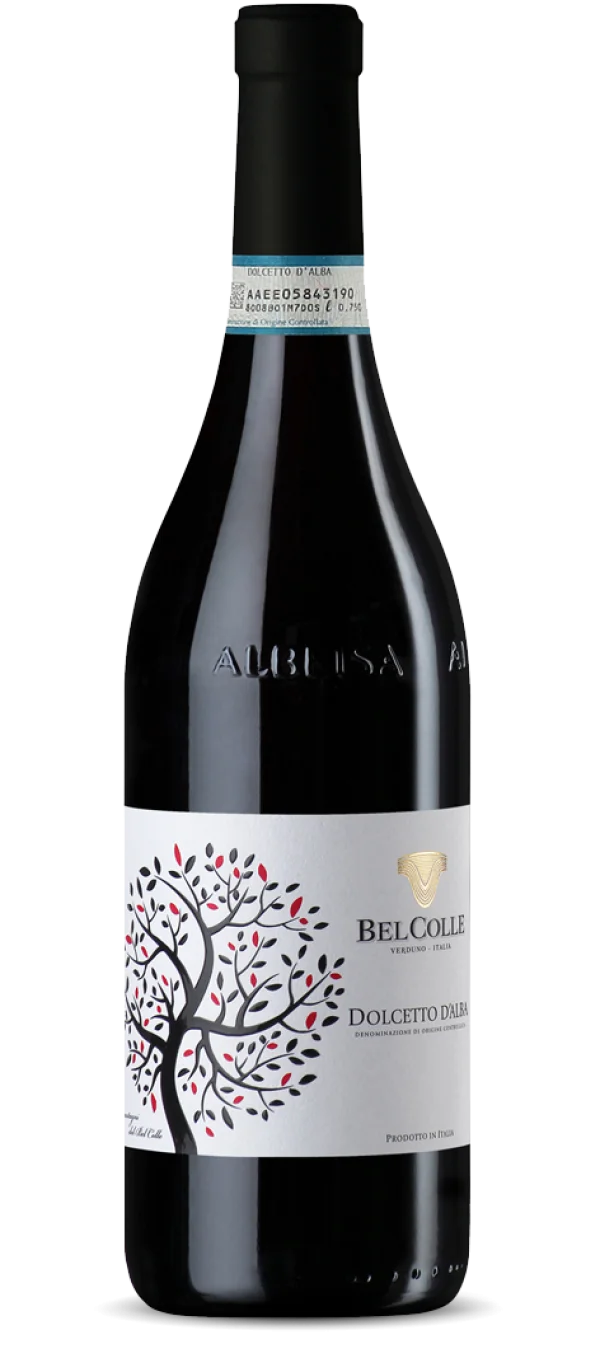 Bel Colle Dolcetto d'Alba Wine Bottle PNG Transparent