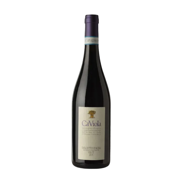 Ca Viola Dolcetto d'Alba Wine Bottle PNG Transparent