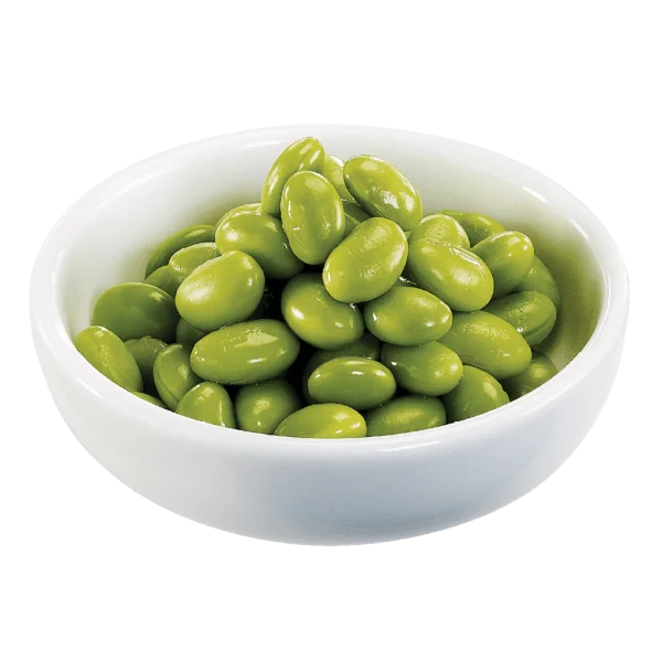 Bowl of Fresh Edamame PNG Transparent Background