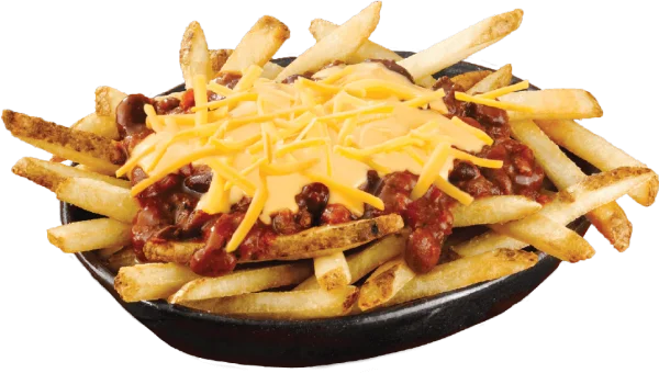 Chili Cheese Fries PNG Transparent Background