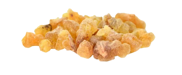 Frankincense Resin Transparent Background