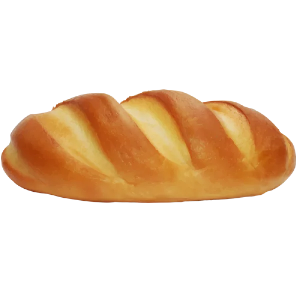 Fresh Baked Bread Loaf PNG Transparent Background