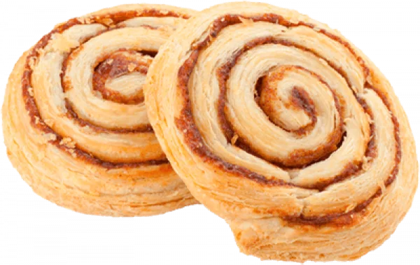 Two Cinnamon Rolls PNG Transparent Background
