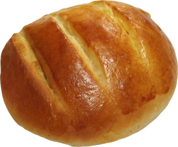 Golden Brown Bread Roll PNG Transparent