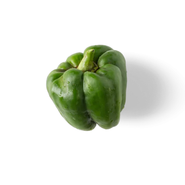 Green Bell Pepper PNG Transparent Background