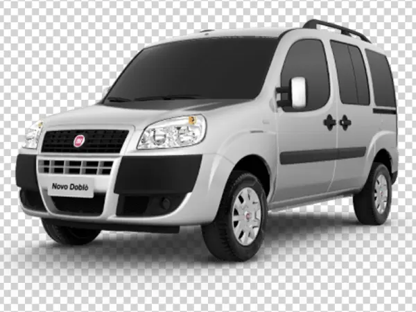 Fiat Novo Doblò Van PNG Transparent Background