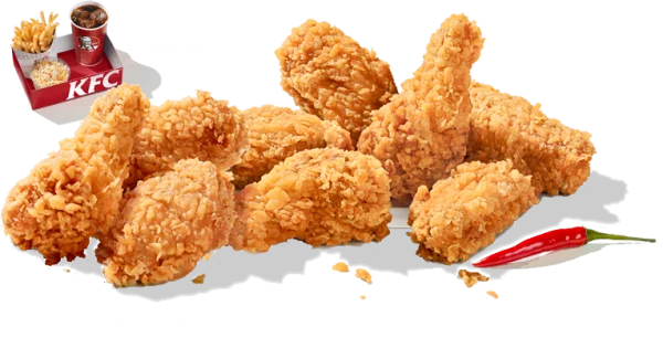 KFC Crispy Chicken & Meal Transparent PNG