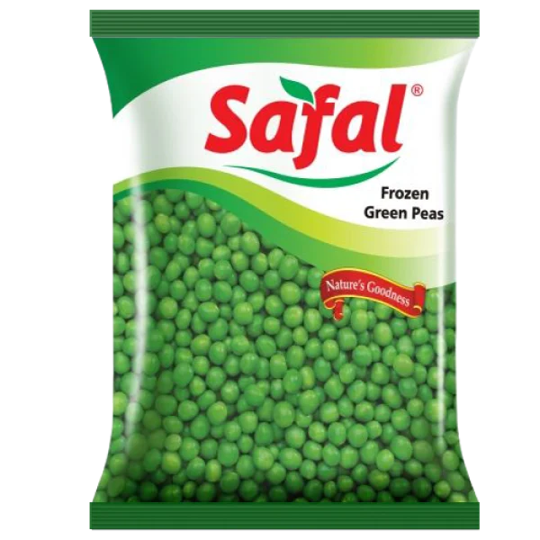 Safal Frozen Green Peas Packet PNG Transparent