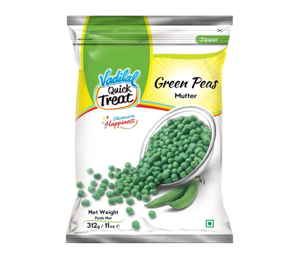 Vadilal Green Peas Packet PNG Transparent