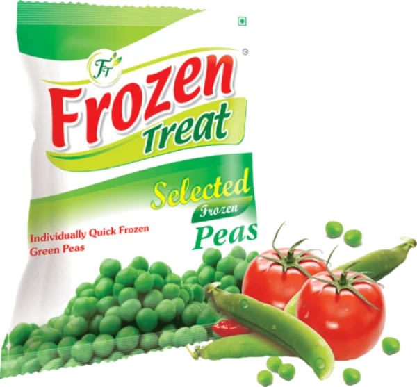 Frozen Treat Green Peas Packet with Vegetables PNG