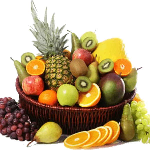 Fruit Basket PNG Transparent Background