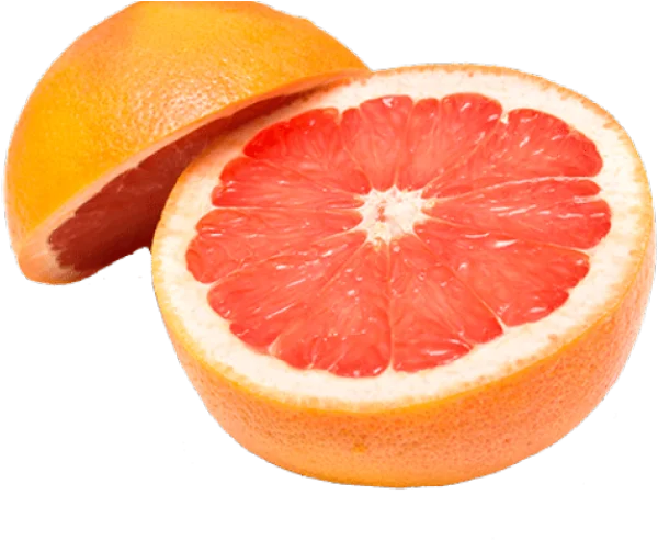 Sliced Grapefruit Transparent PNG