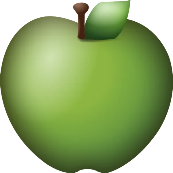 Green Apple PNG Transparent Background