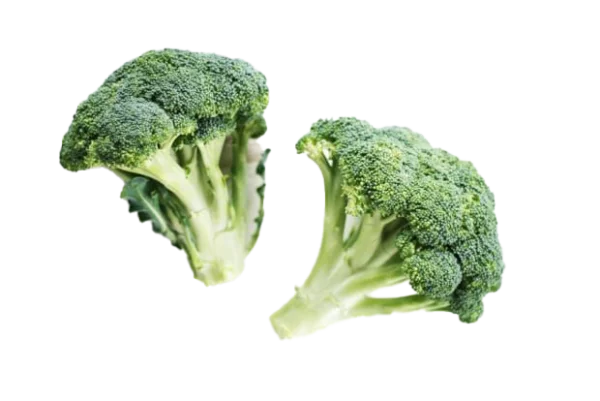 Fresh Green Broccoli Florets PNG Transparent