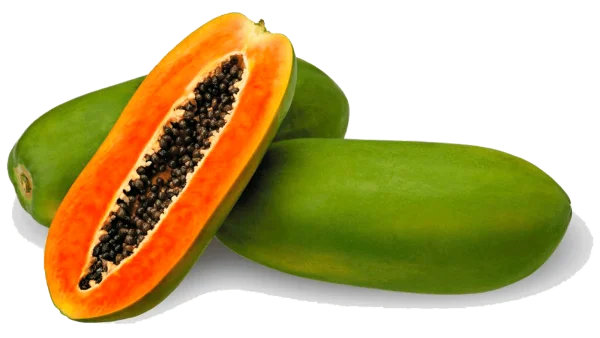 Fresh Papayas PNG Transparent Background