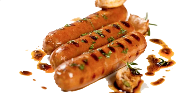 Grilled Sausages PNG Transparent Background