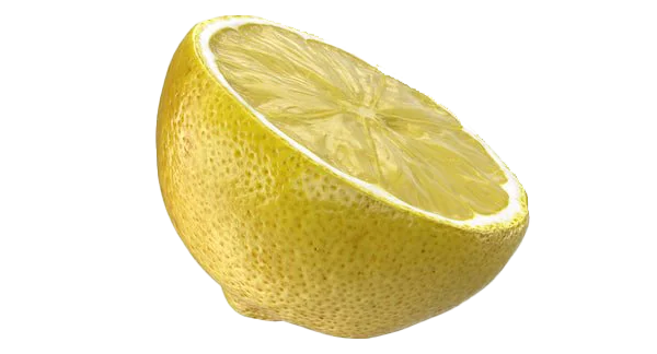 Half Lemon PNG Transparent Background