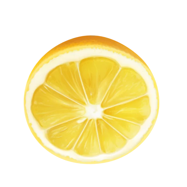 Lemon Slice PNG Transparent Background