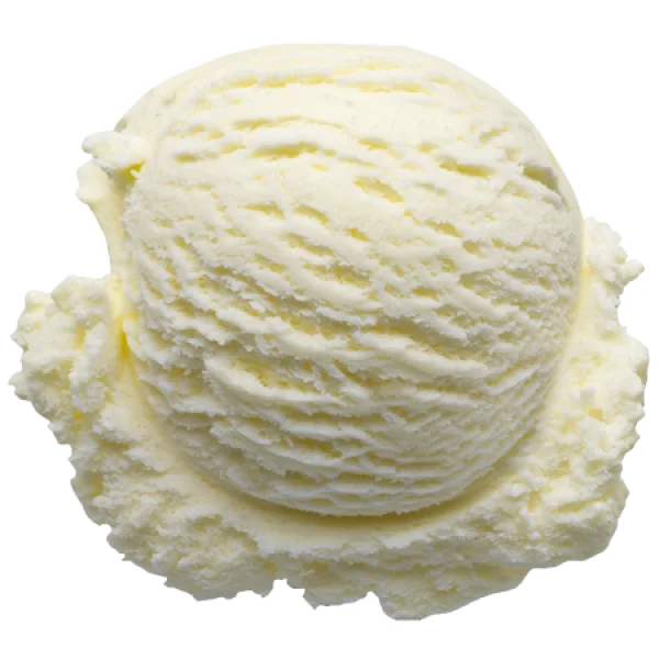 Vanilla Ice Cream Scoop Transparent PNG