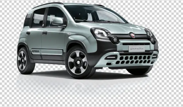 Fiat Panda Cross Car PNG Transparent Background