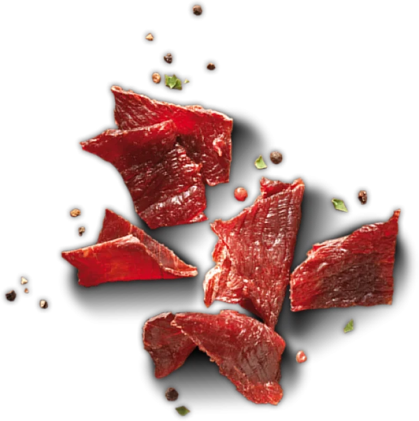 Savory Beef Jerky with Spices PNG