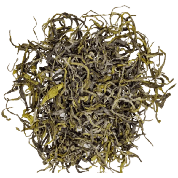 Dried Green Tea Leaves PNG Transparent Background