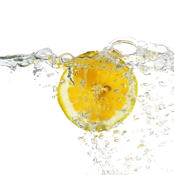Lemon Slice Splash Transparent PNG