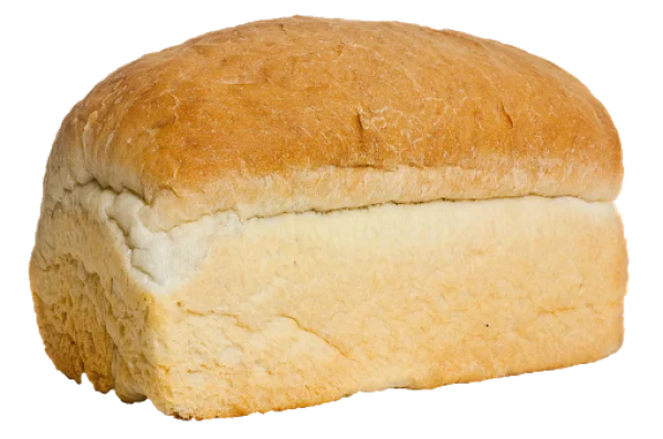 Fresh White Bread Loaf PNG Transparent Background