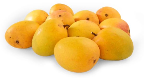 Pile of Ripe Mangoes PNG Transparent Background