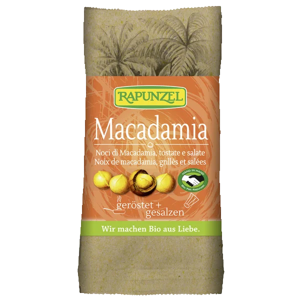 Rapunzel Macadamia Nuts Packaging PNG Transparent Background